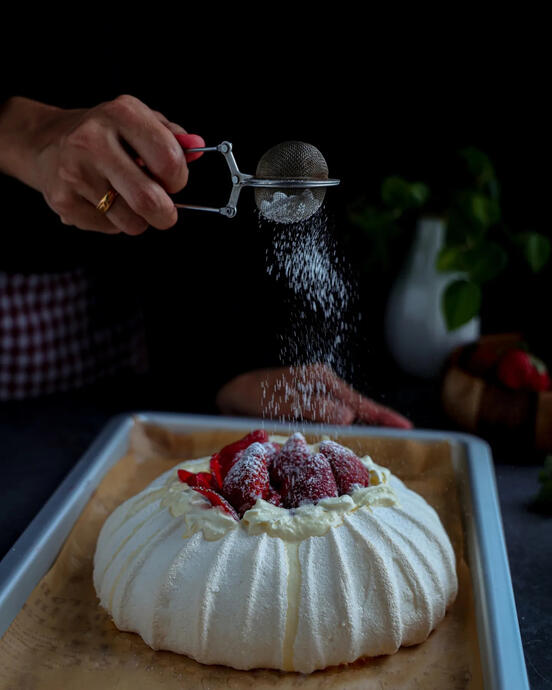 Little snowfall of sweetness